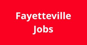 Jobs in Fayetteville GA