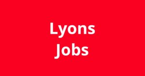 Jobs in Lyons GA