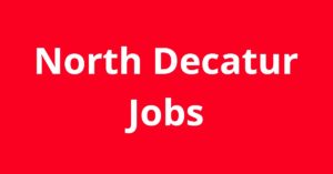 Jobs in North Decatur GA