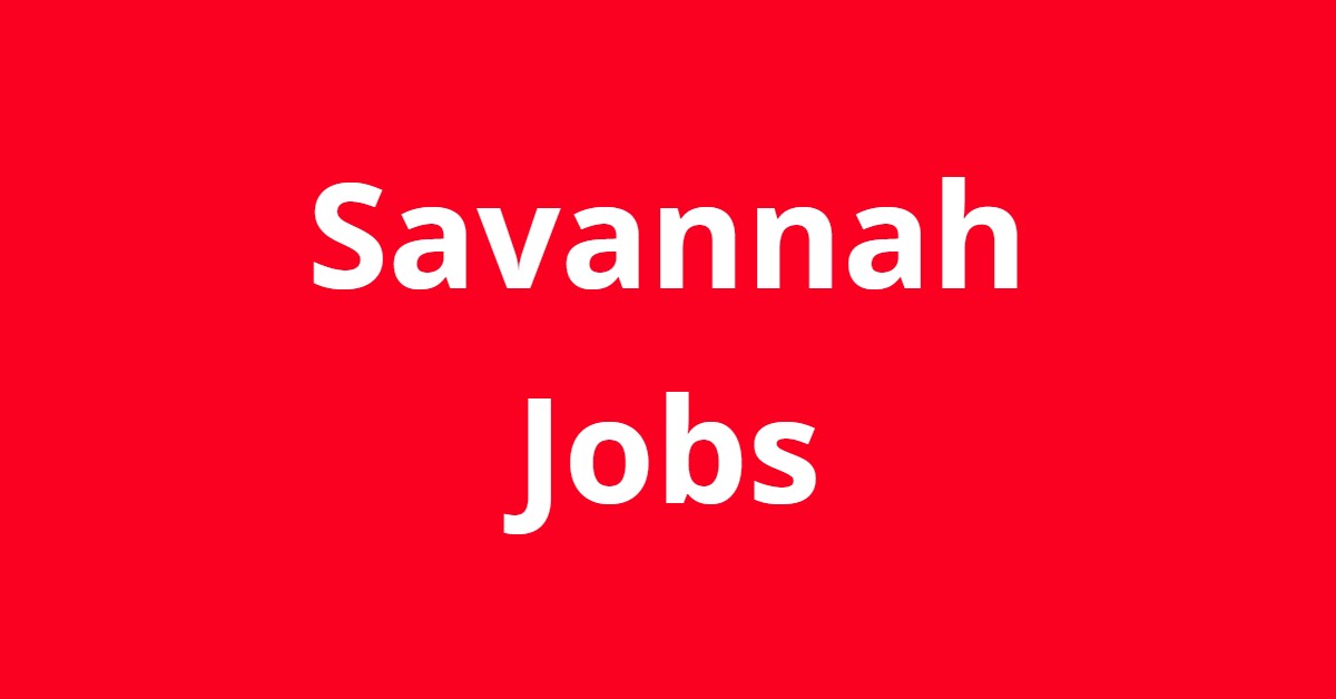 Programming jobs in savannah ga