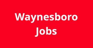 Jobs in Waynesboro GA