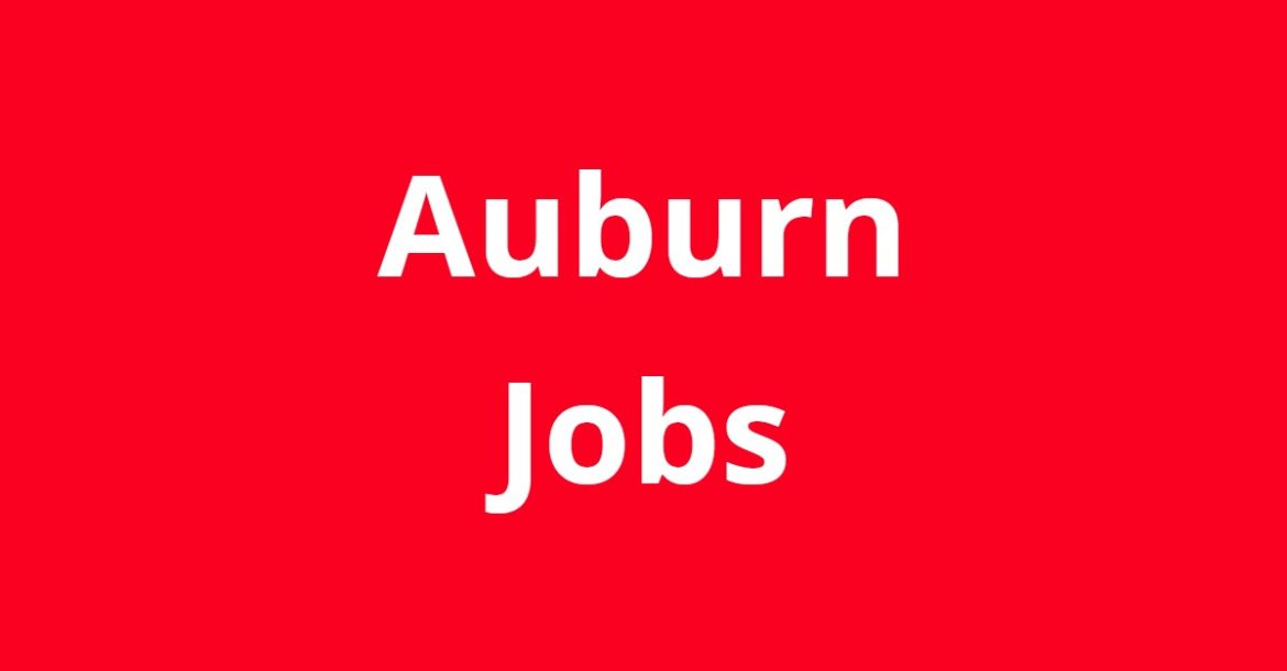 Jobs in Auburn GA
