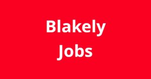 Jobs in Blakely GA