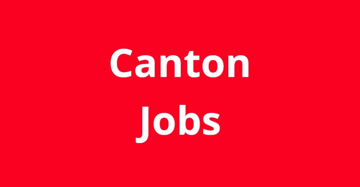 Jobs in Canton GA