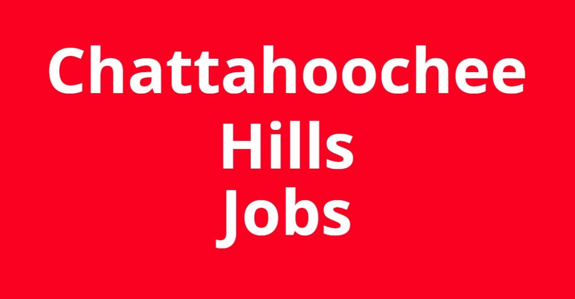 Jobs in Chattahoochee Hills GA
