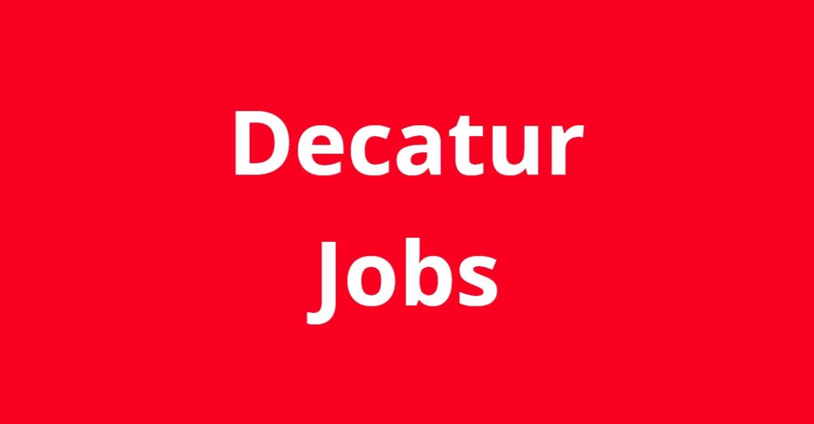 Jobs in Decatur GA