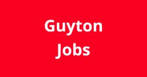 Jobs in Guyton GA