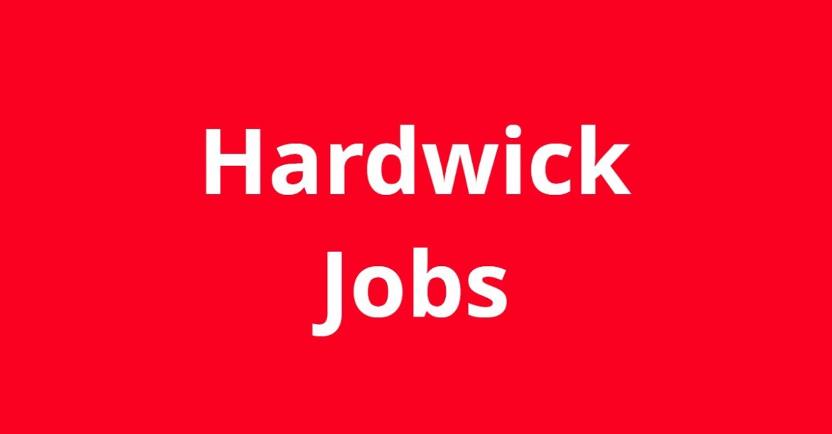 Jobs in Hardwick GA