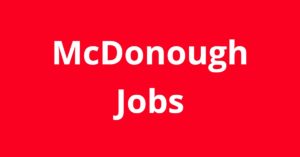 Jobs in McDonough GA