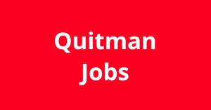 Jobs in Quitman GA