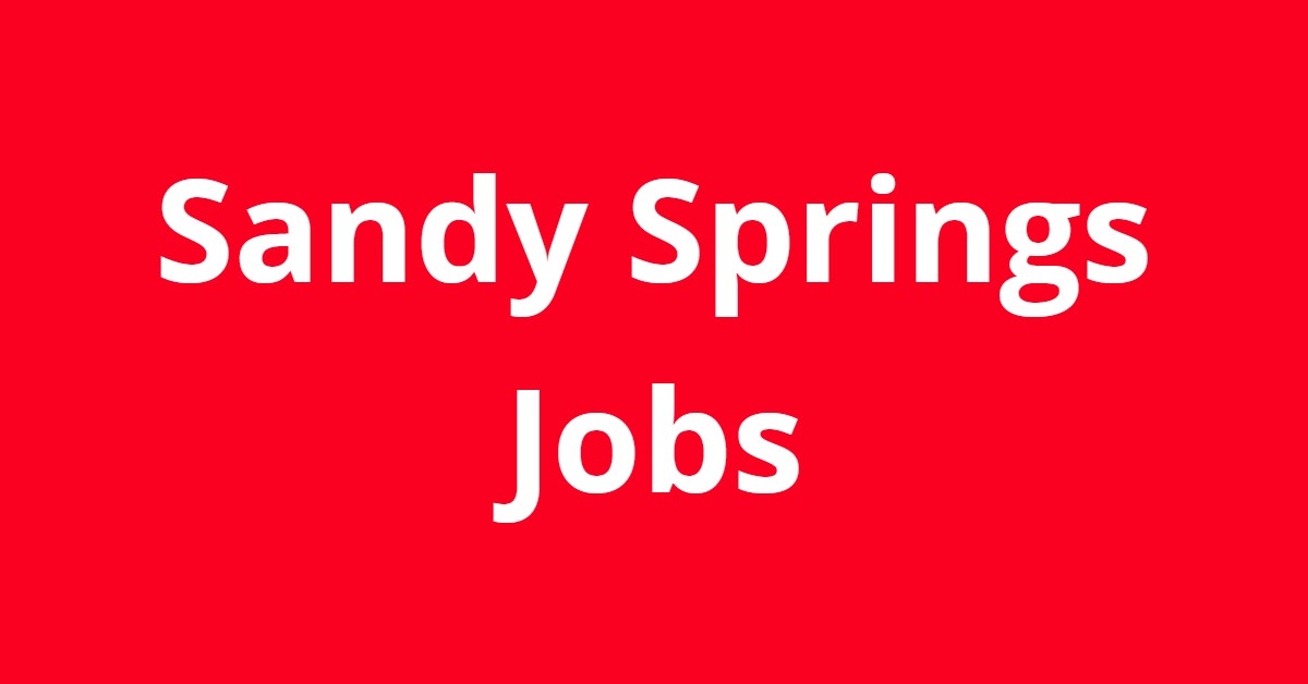 Jobs in Sandy Springs GA ITP Jobs
