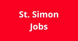 Jobs in St. Simon GA