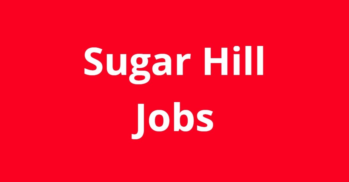 Jobs in Sugar Hill GA