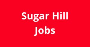 Jobs in Sugar Hill GA